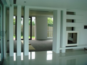 feature wall all plastering solutions plasterer sydney