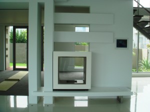 c-Feature wall after