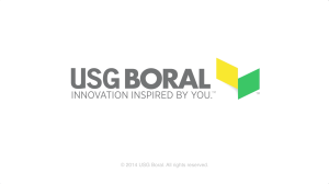USG Boral Plasterboard logo